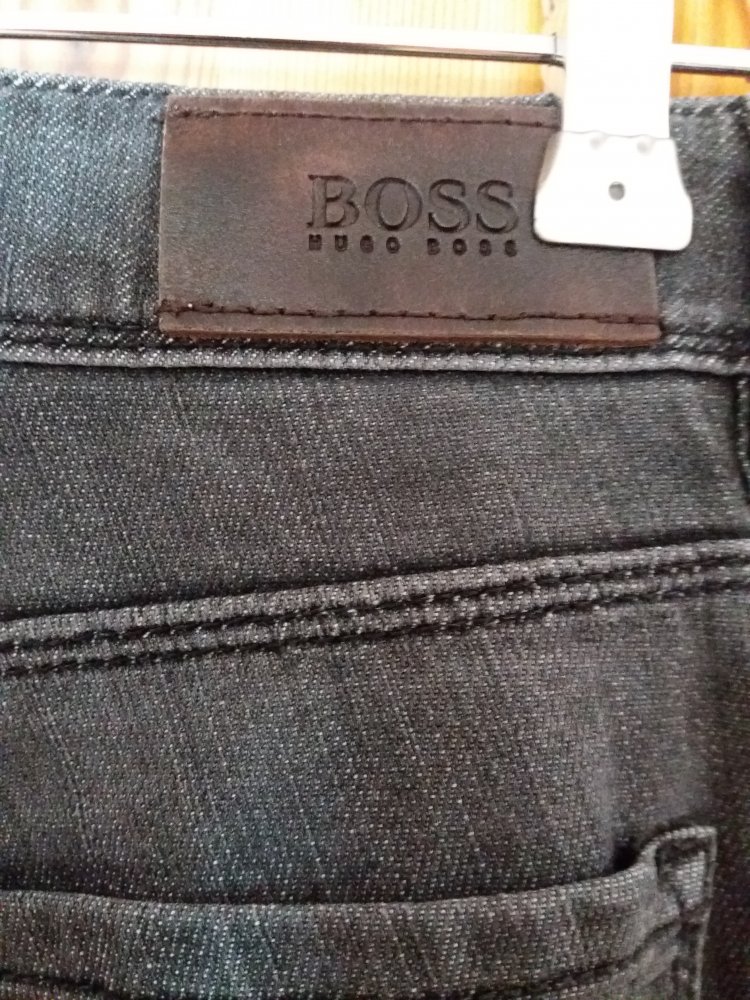 Hugo Boss Jeans schwarz Gr. 26/34