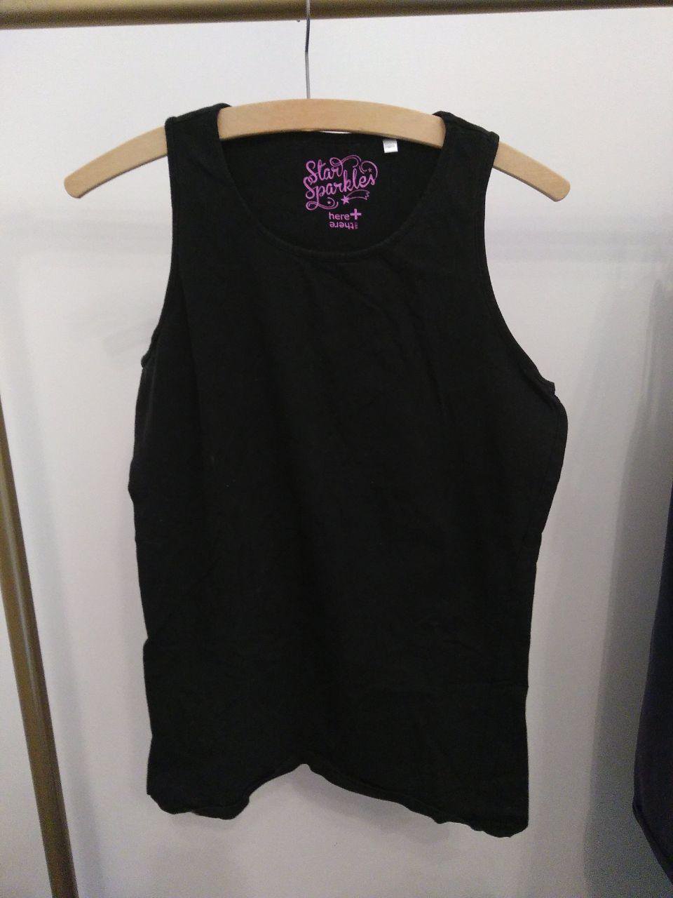 schwarzes Tanktop