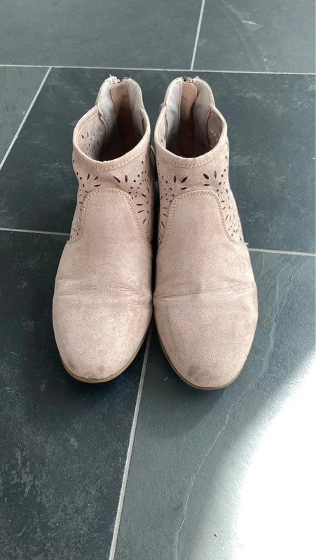 Stiefeletten altrosa 37