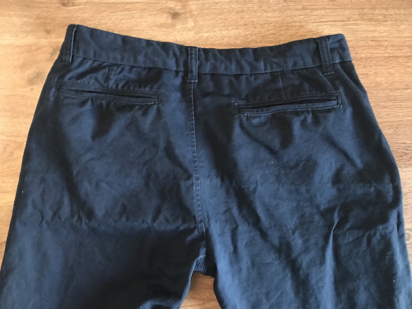 Dunkelblaue Chinohose von Jack & Jones, Größe 34/32