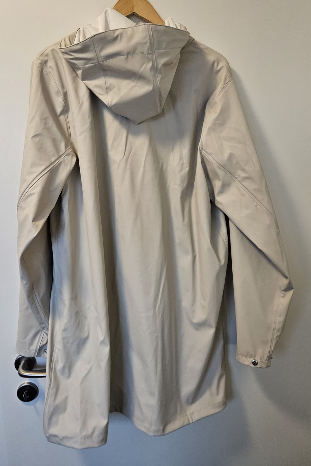 UNIQUEBELLA Herren Regenmantel/-jacke Gr. XL beige (NEU/OVP) Windbreaker