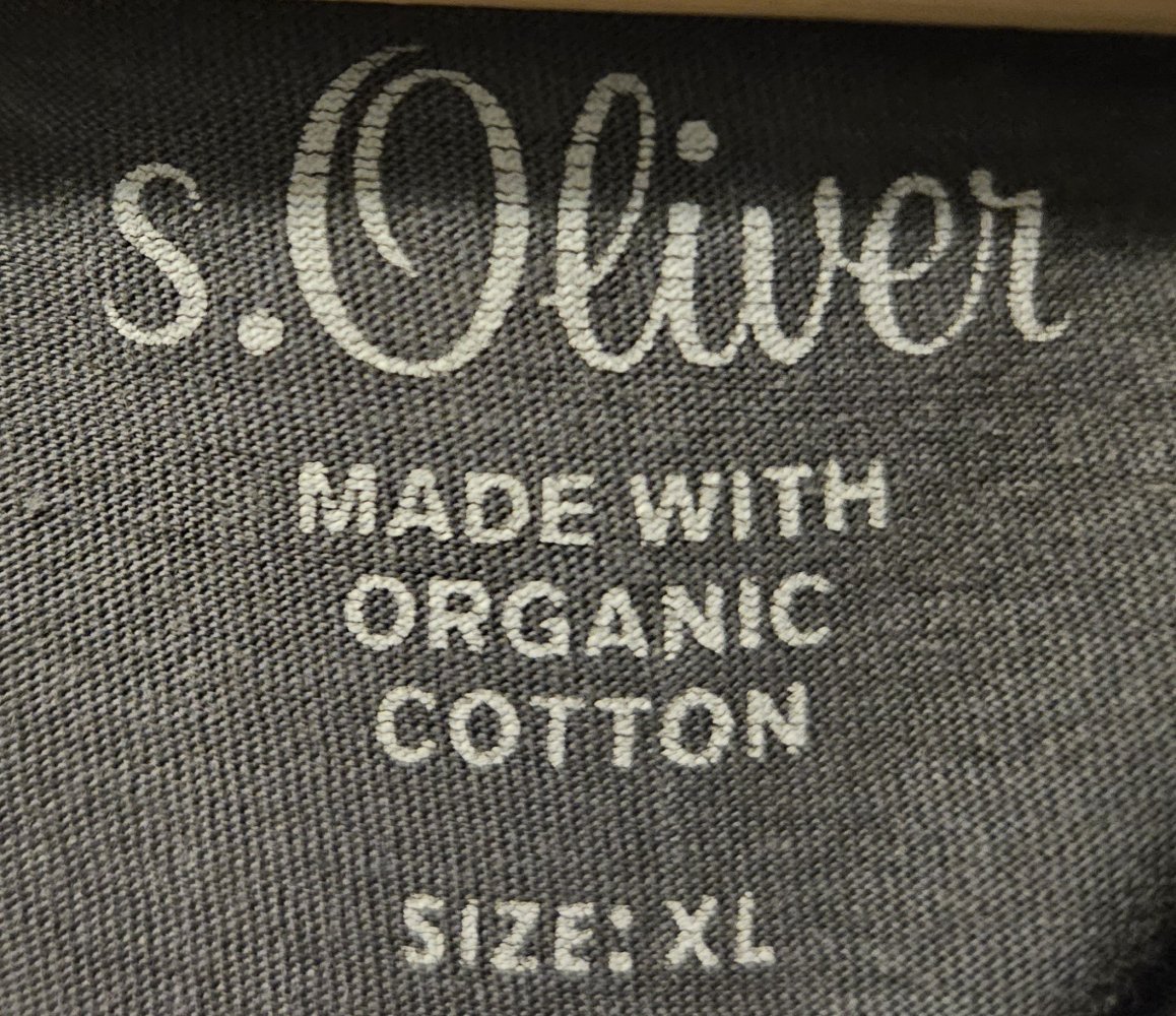 s.Oliver - Herren T-SHIRT Gr. XL grau - Regular Fit Organic Cotton