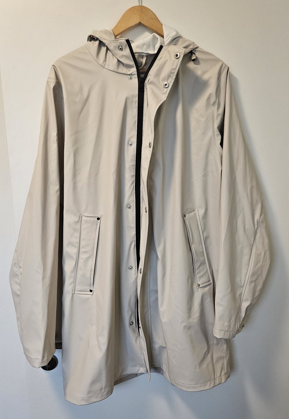 UNIQUEBELLA Herren Regenmantel/-jacke Gr. XL beige (NEU/OVP) Windbreaker