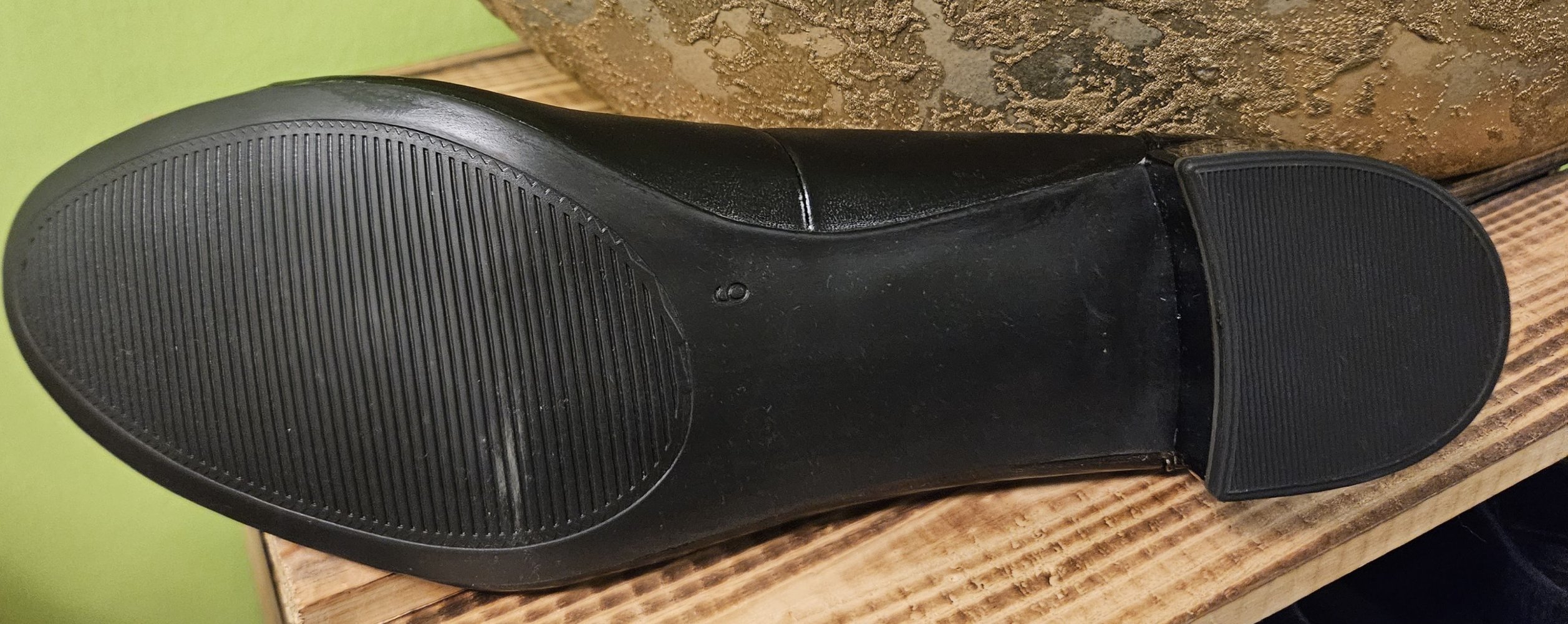 Damen Pumps INGRID mit 3,5 cm Blockabsatz und Schleife (CAPRICE) Gr. 39 (NEU)