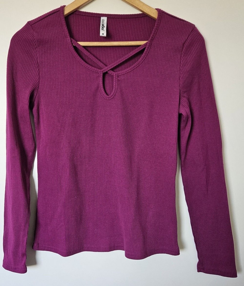 Modischer Damen Pullover Oberteil Gr. M (Page One)