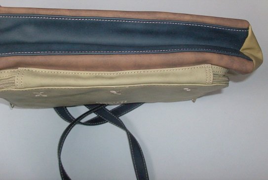 unbenutzt: sehr schön hochwertig Damen Handtasche, viele Fächer (5 Fächer), in braun beige, verschiedene Brauntönte