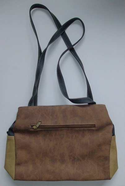 unbenutzt: sehr schön hochwertig Damen Handtasche, viele Fächer (5 Fächer), in braun beige, verschiedene Brauntönte
