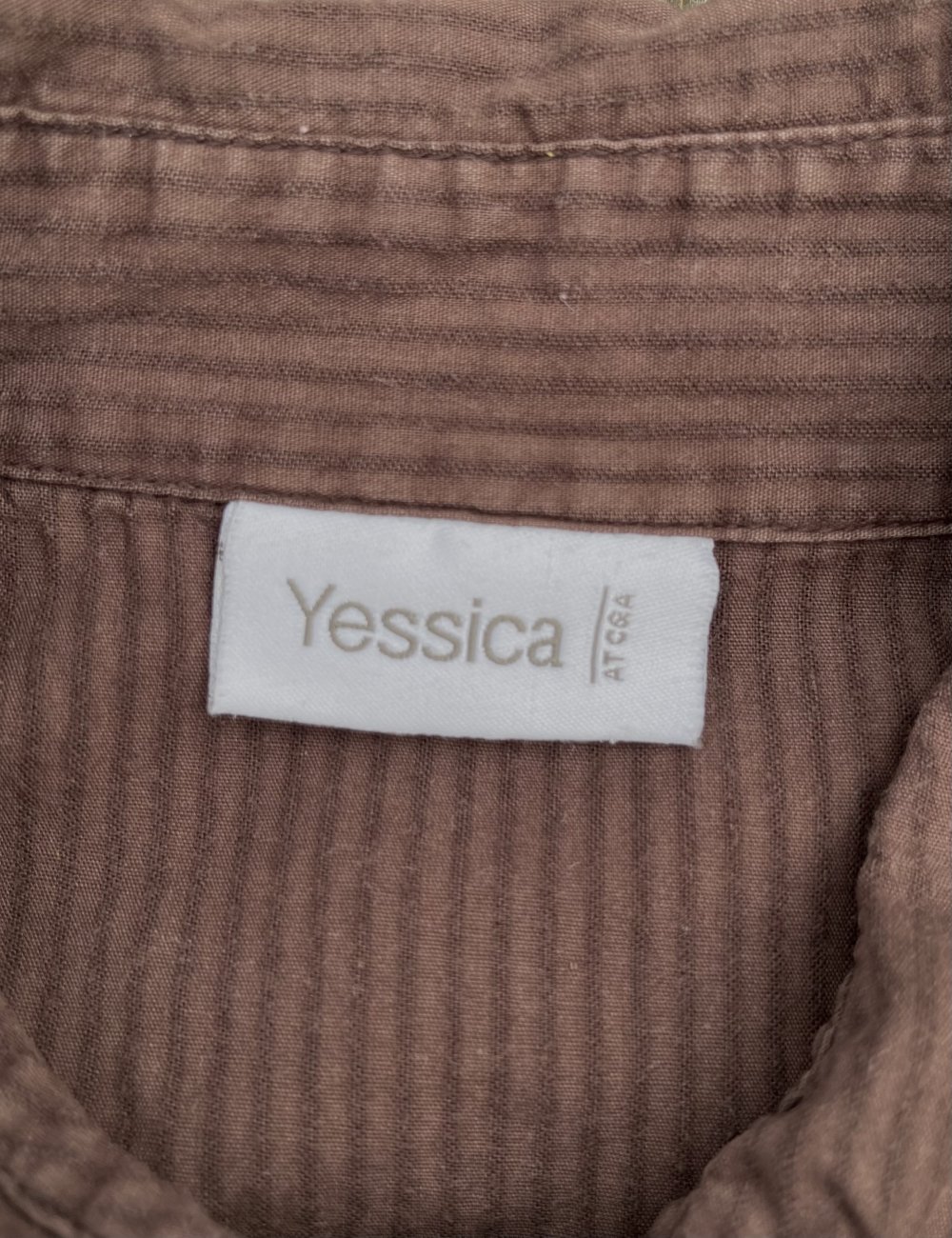 YESSICA Sommer KLEID Hängerchen HEMDBLUSENKLEID Gr. 40