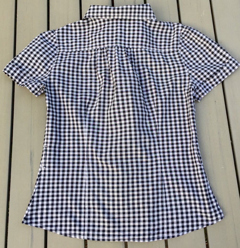 H&M Karo BLUSE Rockabilly Gr. 38