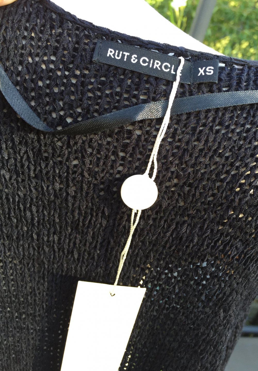 RUT&CIRCLE Weste Fransenweste Strickweste