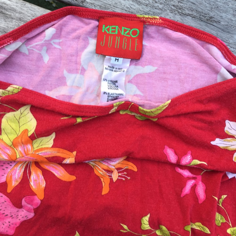 KENZO JUNGLE Rock MAXIROCK Lilien LILLYS Gr. M