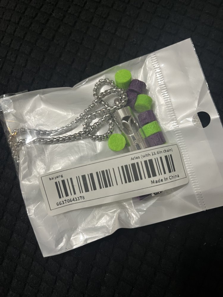 Parfüm-Anhänger Sternzeichen Widder, Edelstahl – neu und ungetragen 