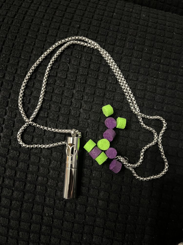 Parfüm-Anhänger Sternzeichen Widder, Edelstahl – neu und ungetragen 