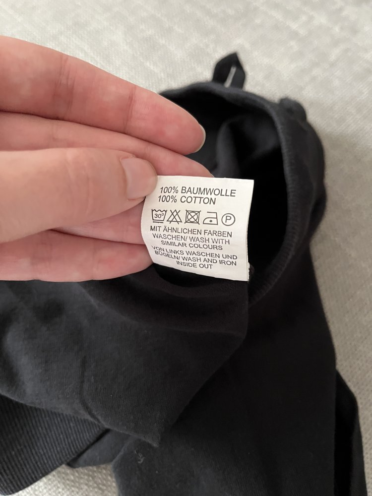 Schwarze Hotpants Shorts