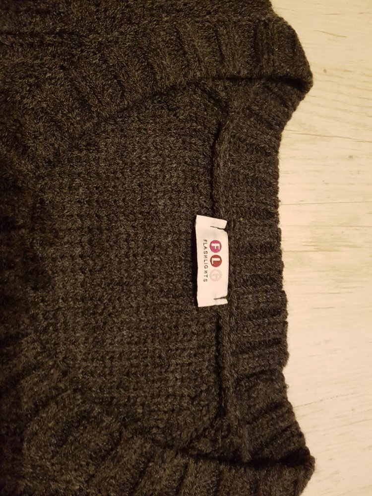 Strickpullover, anthrazit