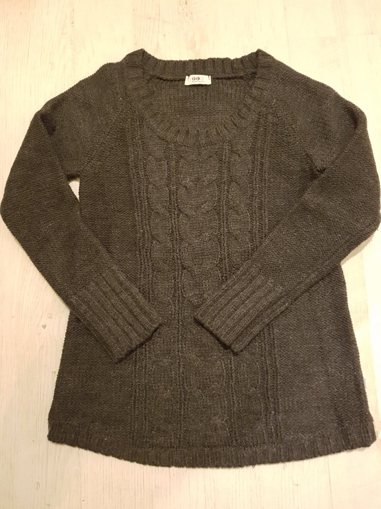 Strickpullover, anthrazit