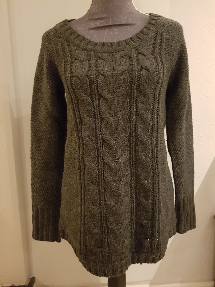 Strickpullover, anthrazit