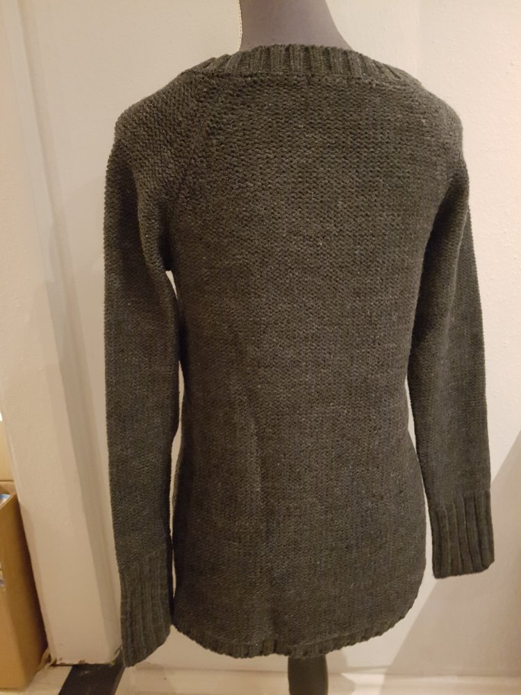 Strickpullover, anthrazit