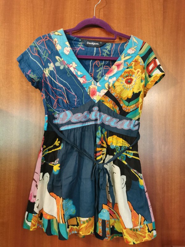 Desigual Top Gr. S Japanese Geisha print