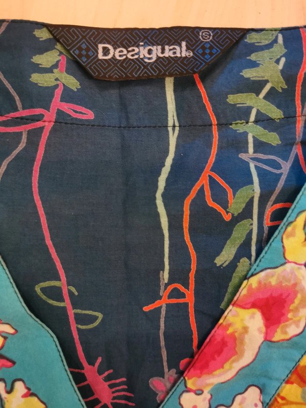 Desigual Top Gr. S Japanese Geisha print