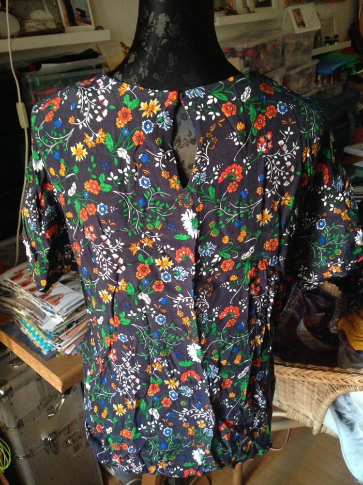 Blumen Bluse 