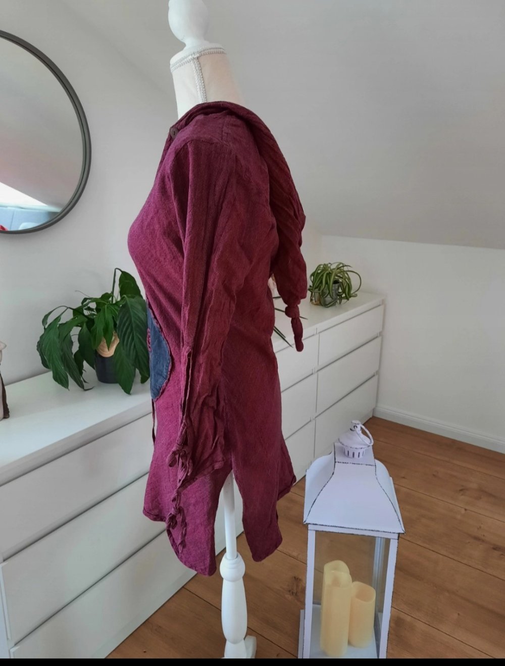 Festival Zipfelkleid Hippie Mittelalterkleid dawanda unikat
