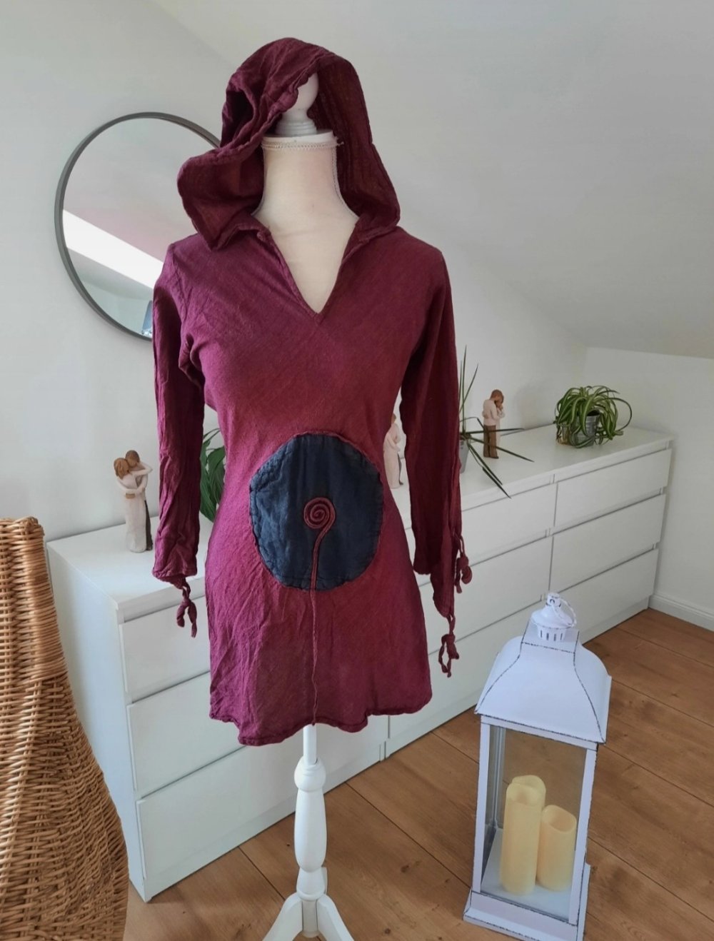 Festival Zipfelkleid Hippie Mittelalterkleid dawanda unikat