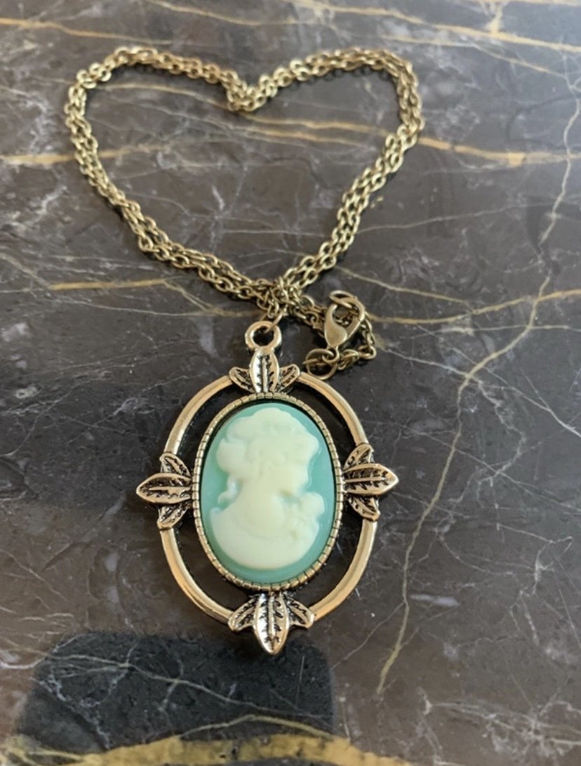 Vintage camee Kette