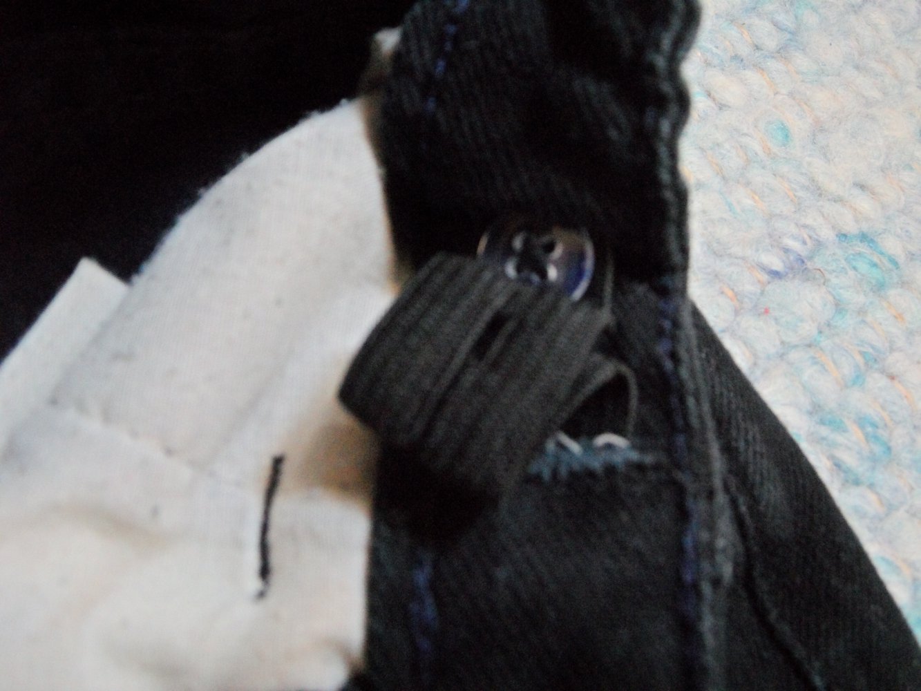 Vertbaudet schwarze Jeans Chino 98/104 