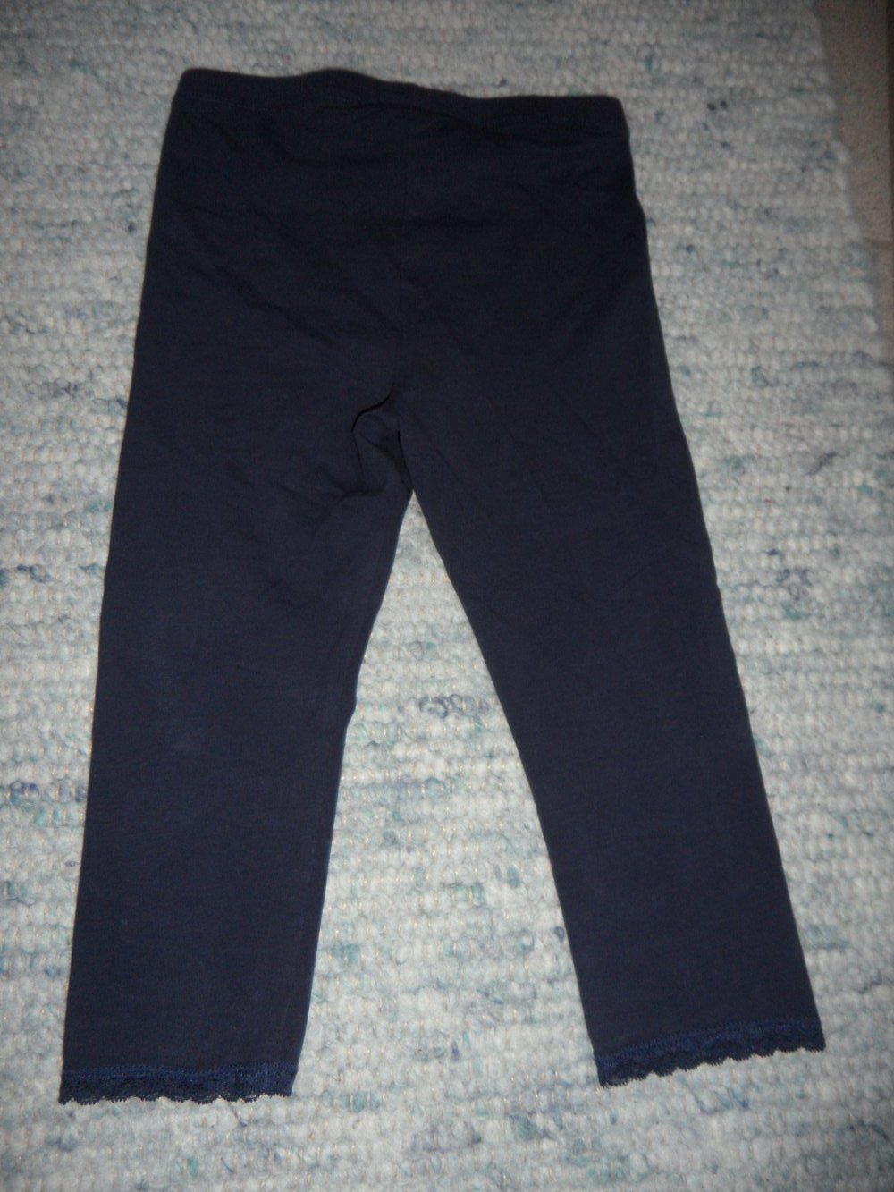H&M Basic Capri Leggings mit Spitze 134