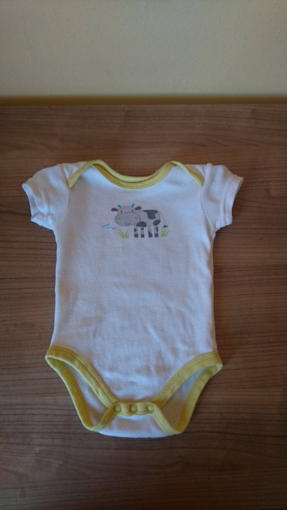 Unisex Kurzarmbody in Gr. 68 von Cool Club