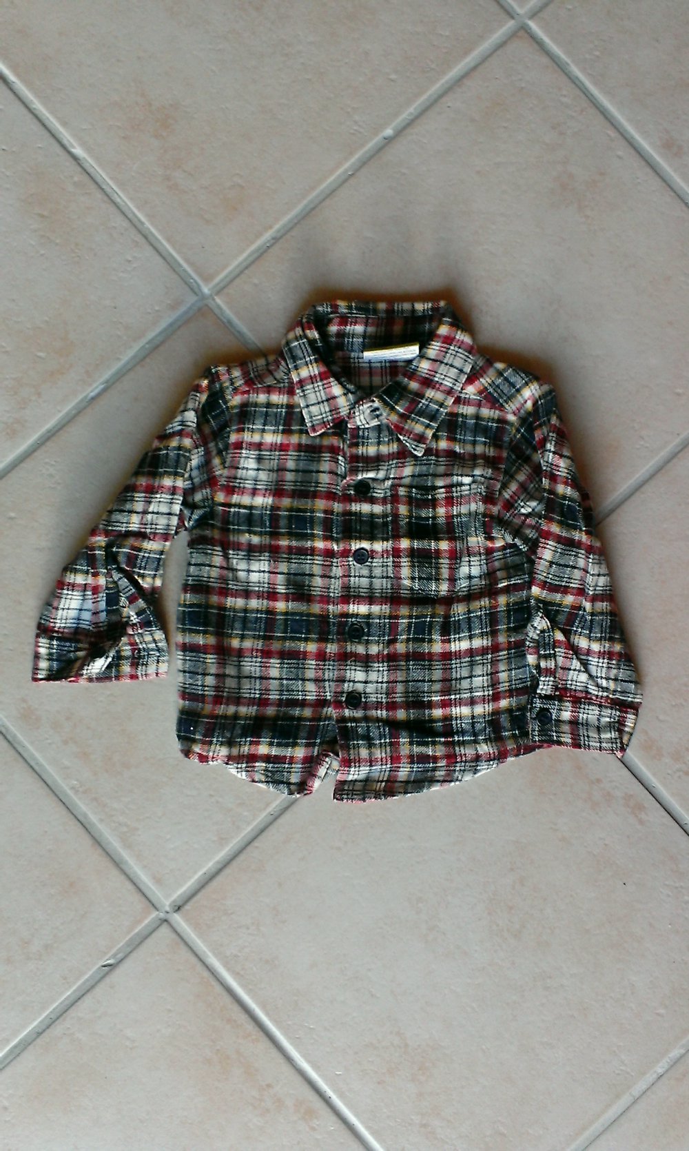 langärmeliges Hemd Gr. 68