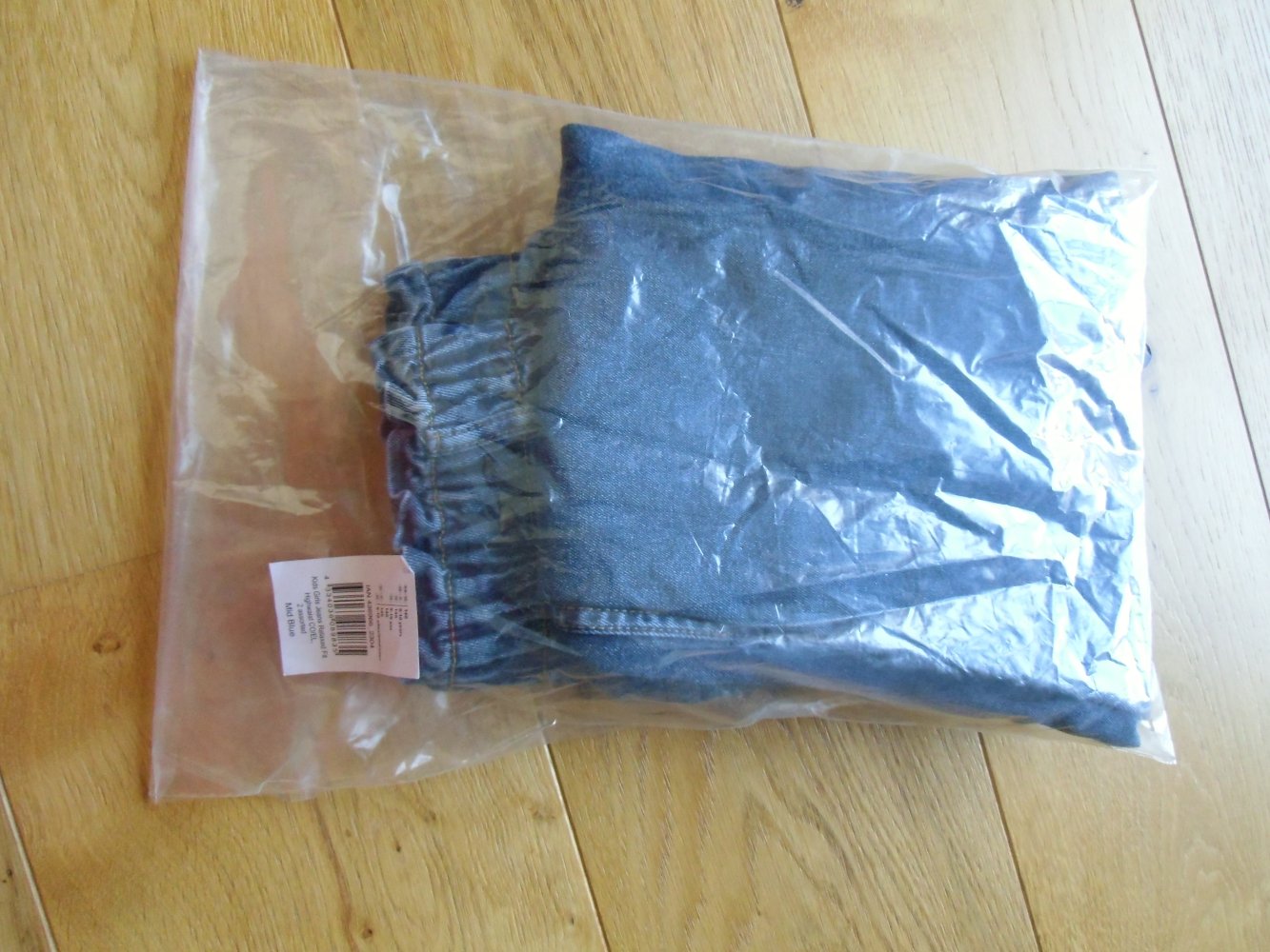 Hose Jeans mit Gummizug Neu