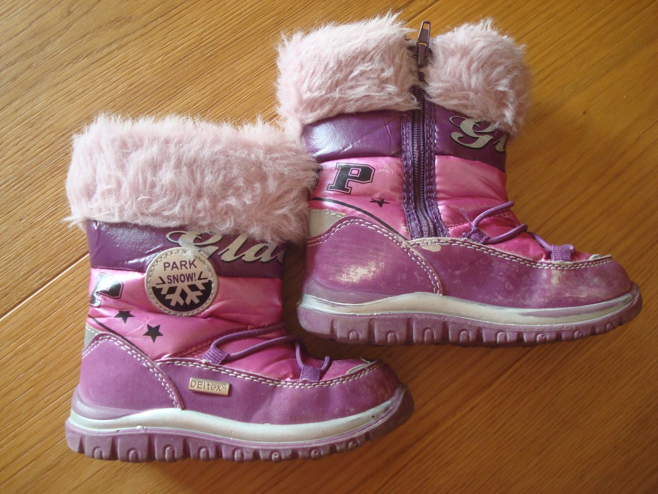 süße gefütterte Winterstiefel für Mädchen