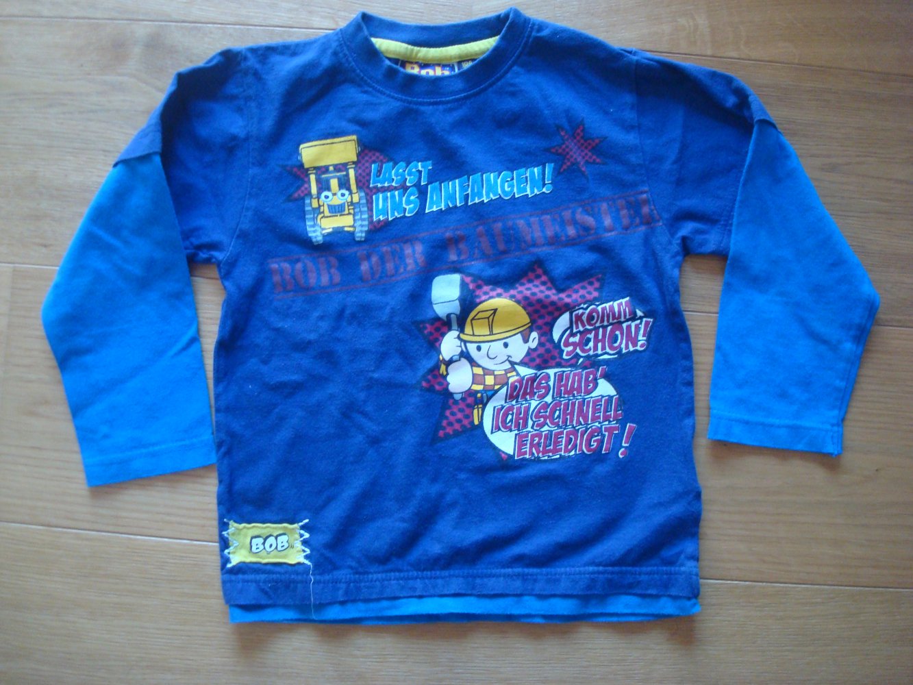 Shirt, Langarmshirt, Longsleeve Bob der Baumeister