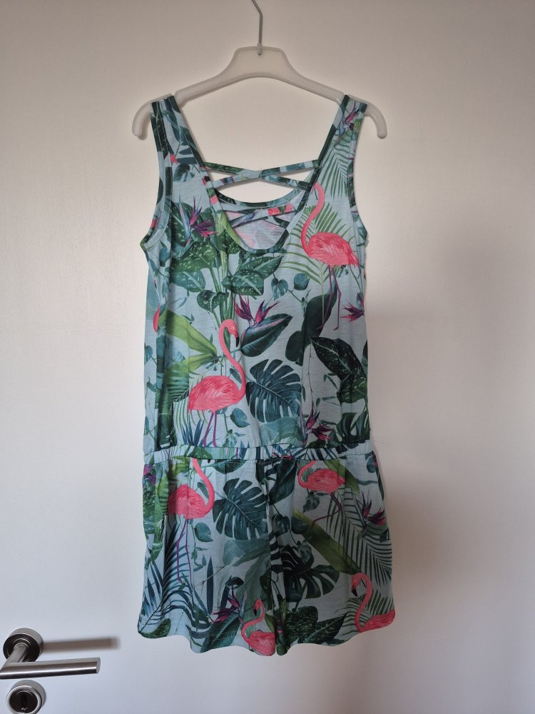 Bunter Jumpsuit Gr. 146/152, neu mit Etikett