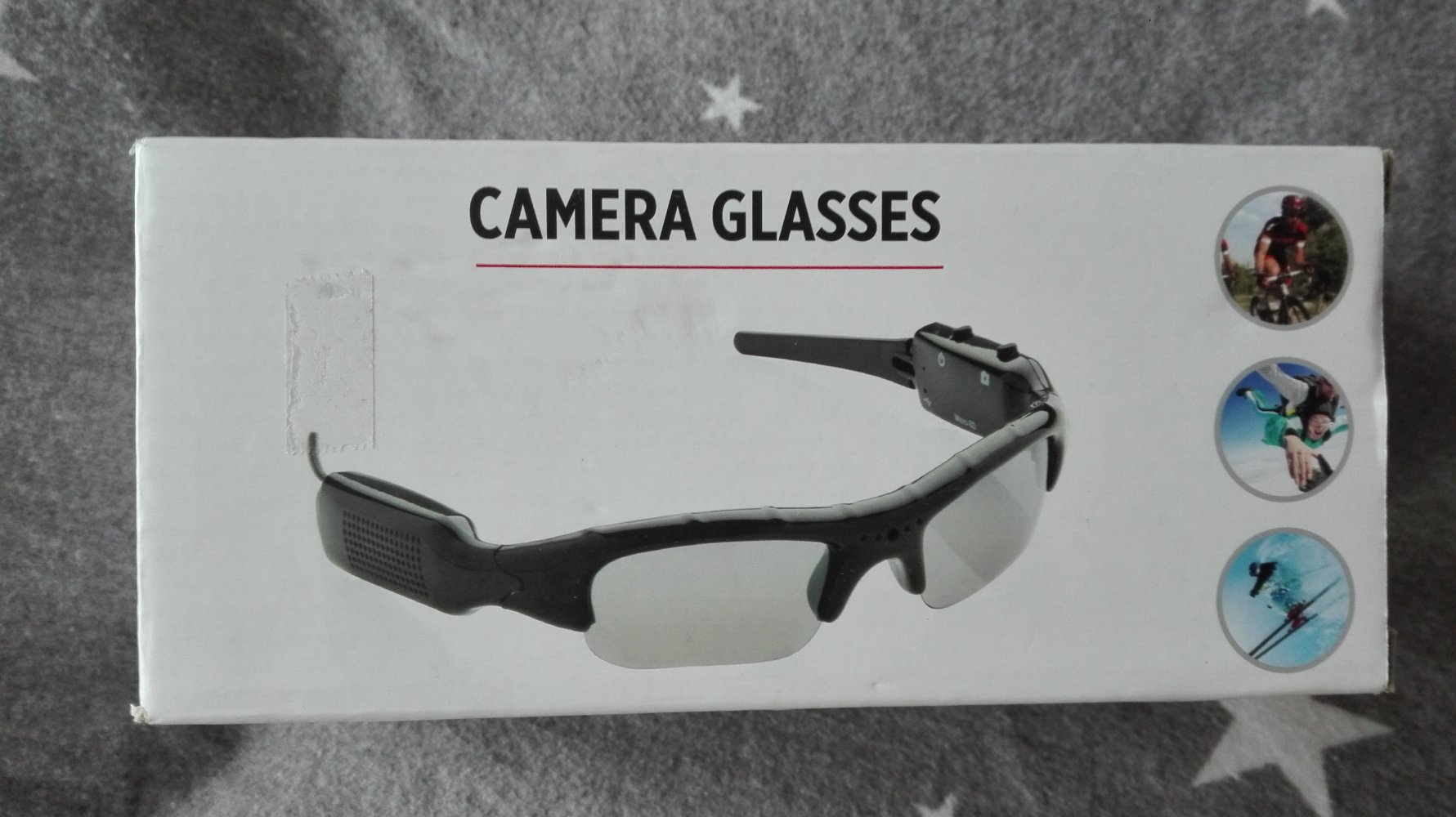 Outdoorbrille mit integrierter Camera