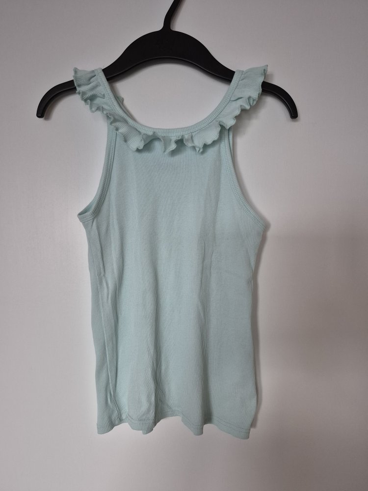 Okaidi: türkises Sommertop Gr. 140