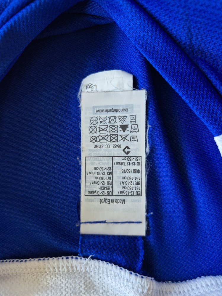 Kipsta / Decathlon: blaues Sportshirt Gr. 151-160