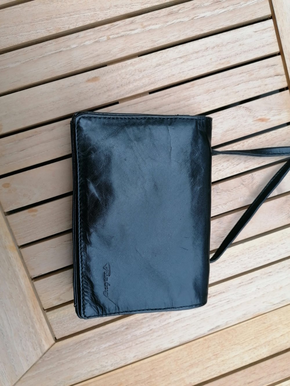 Kleine schwarze Handtasche