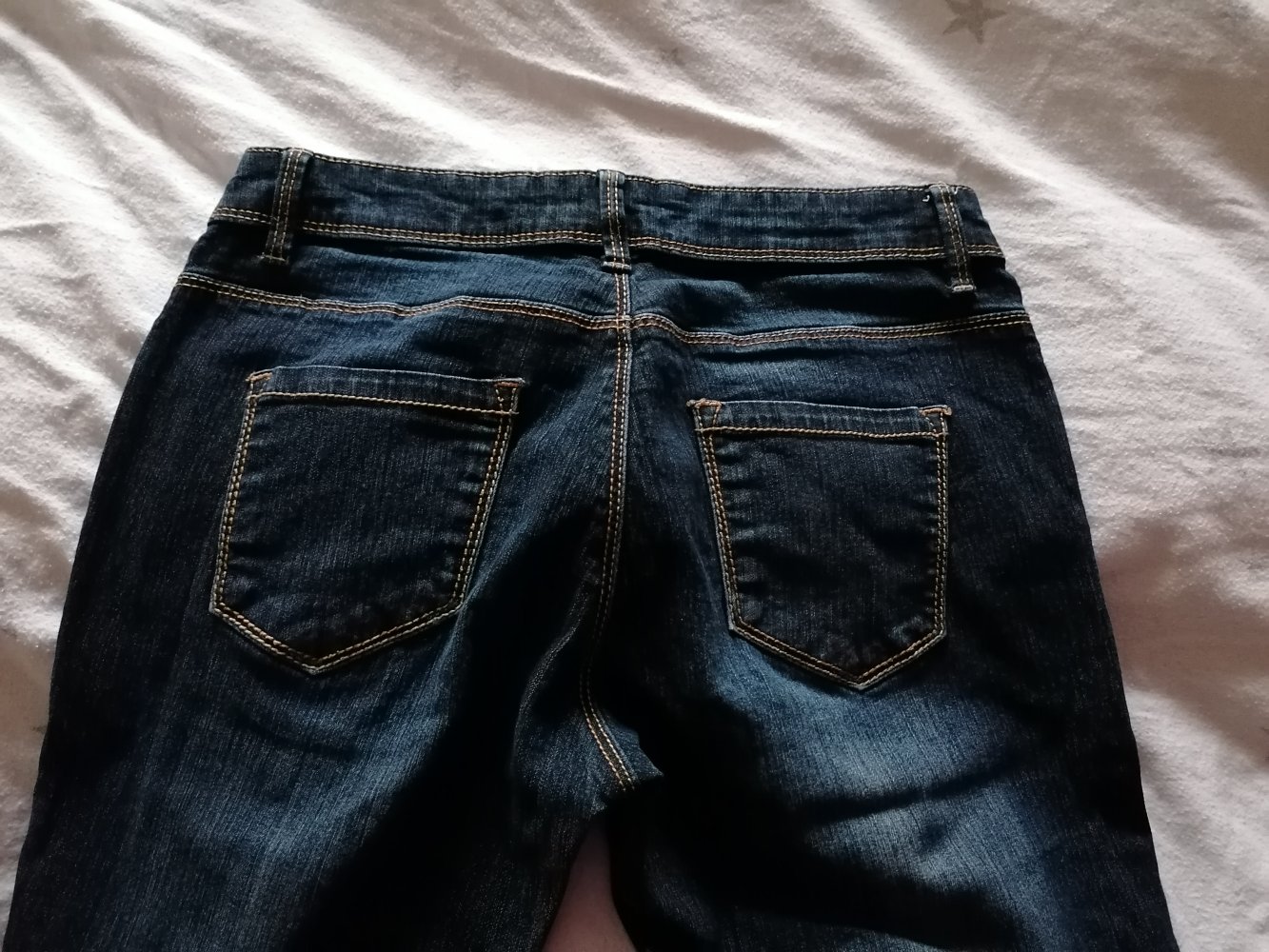 Here & There: dunkelblaue Jeans Gr. 170
