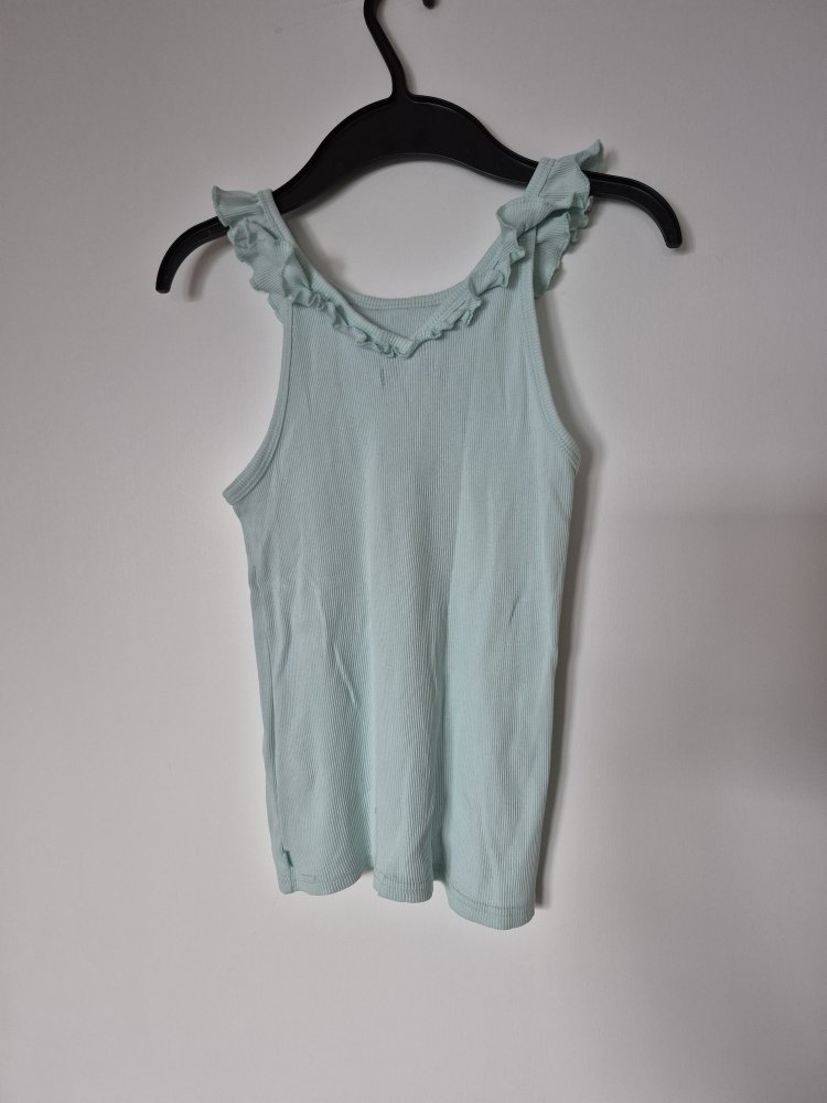 Okaidi: türkises Sommertop Gr. 140