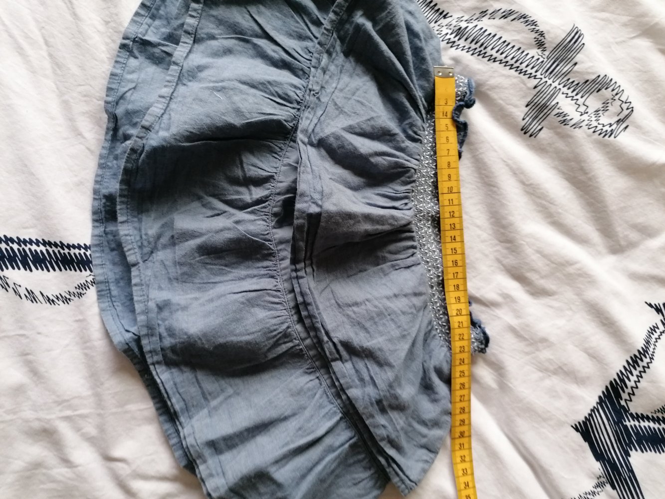 Benetton: leichter Jeansrock Gr. 110 