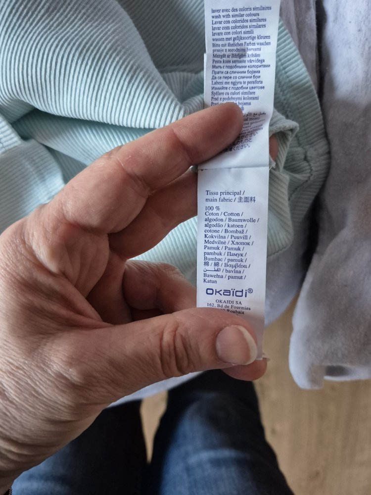 Okaidi: türkises Sommertop Gr. 140