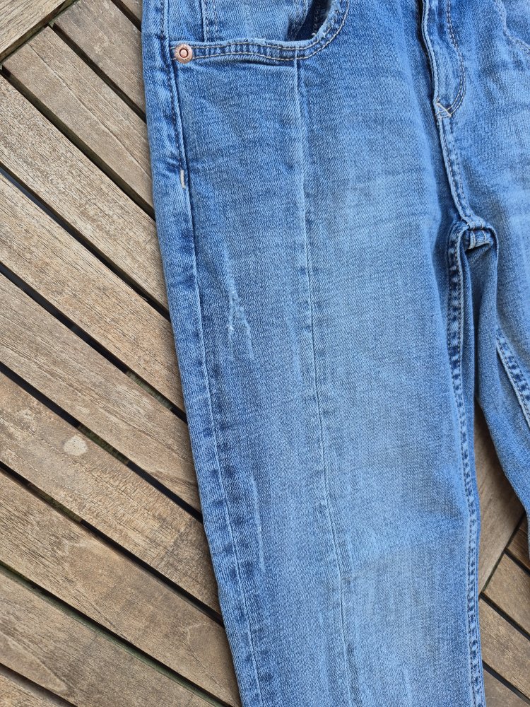 Vigino: raffinierte 3/4 Jeans Gr. 152