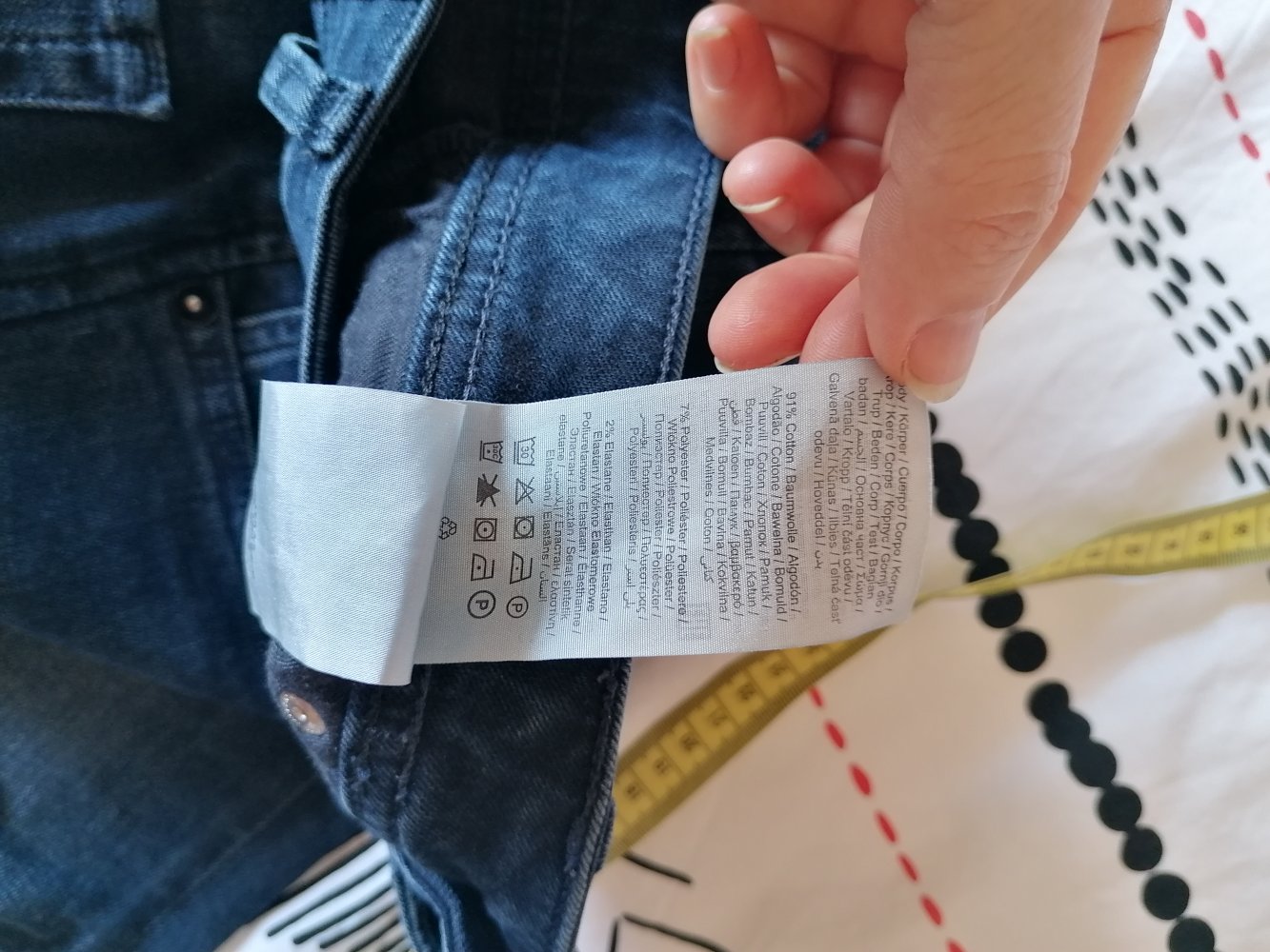 Jack & Jones: marineblaue Skinny Jeans 