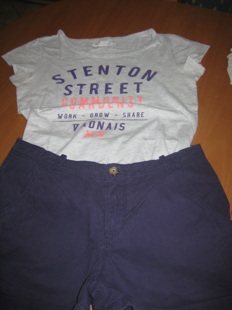 Short + T-Shirts  = Sportliches Set #Gr. 170 #H&M