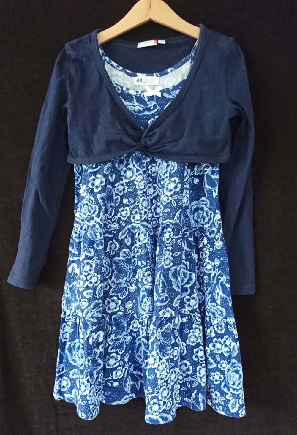 Set: Trägerkleid / Sommerkleid und Bolero Jäckchen, Gr. 128