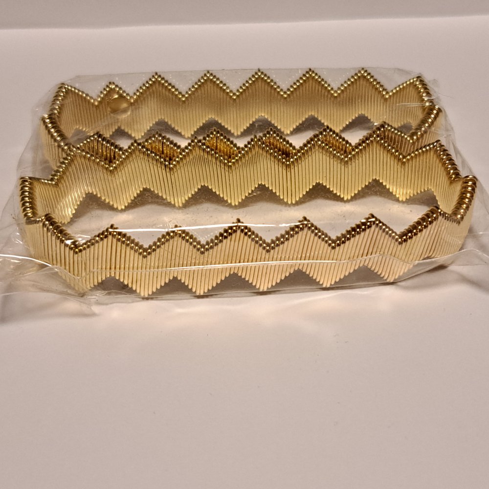 Ärmelhalter Metall gold Stretch Blusenhalter Ärmelraffer #2