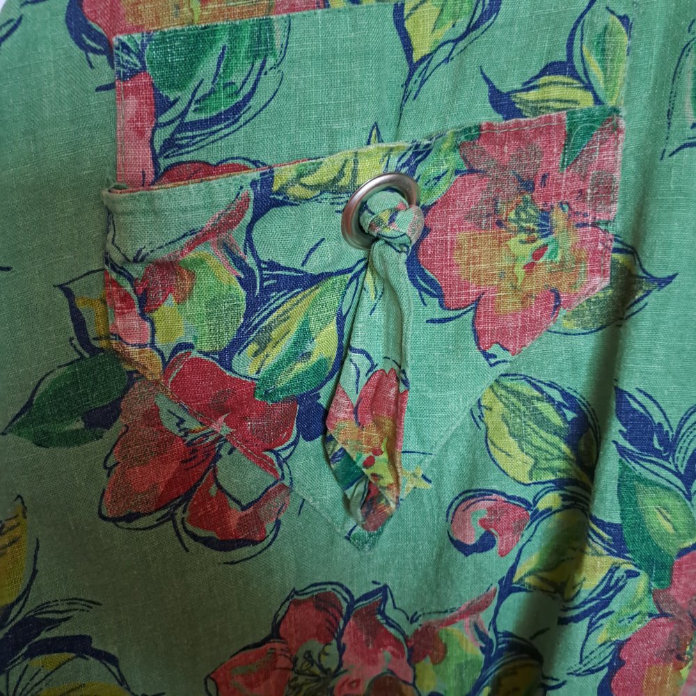 LA BASS Leinen TUNIKA Shirt ÜBERWURF ärmellos Gr. 8XL, LAGENLOOK